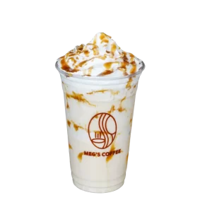 Salted caramel frappe – an icy treat balancing sweet and salty flavors