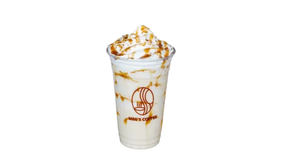 Salted caramel frappe – an icy treat balancing sweet and salty flavors